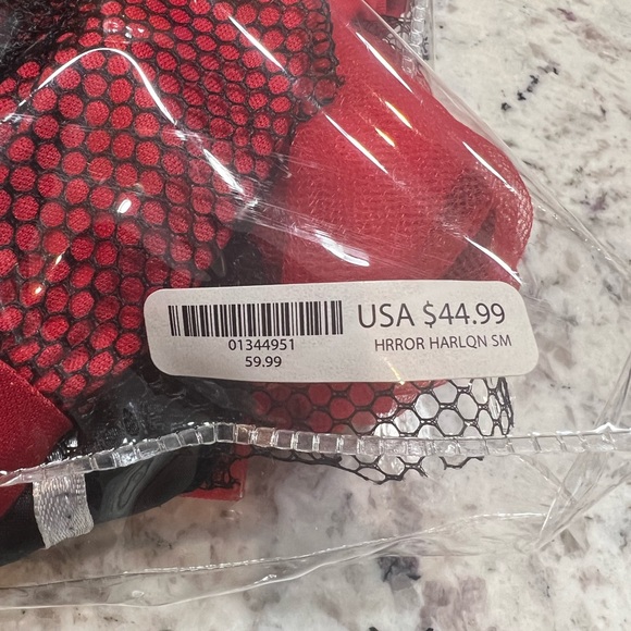 Kids Horror Harlequin Costume - Picture 5 of 5